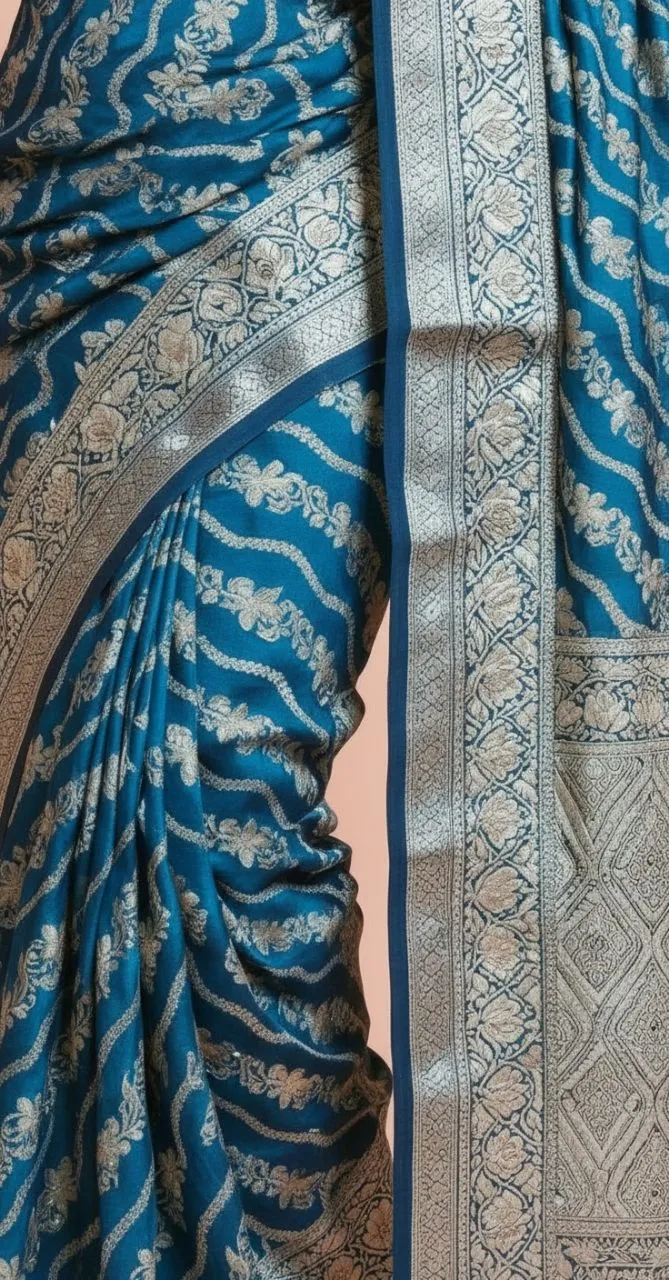 Embroidered Saree view 10