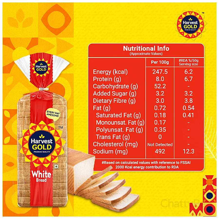 Harvest Gold Bread - White 700 g view 3