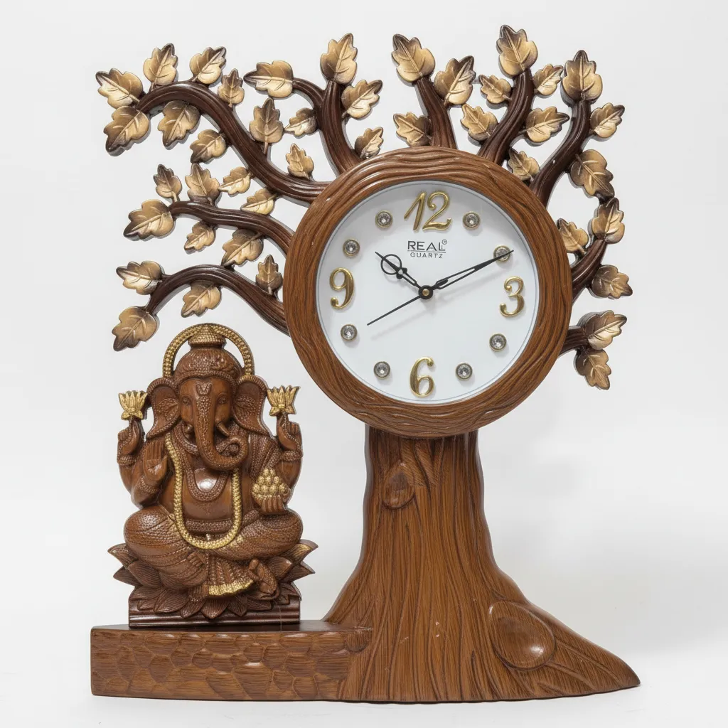 Regal Art Ganesh Wall Clock