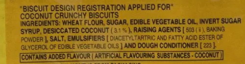 Parle Crunchy Biscuits Coconut 200 g view 4