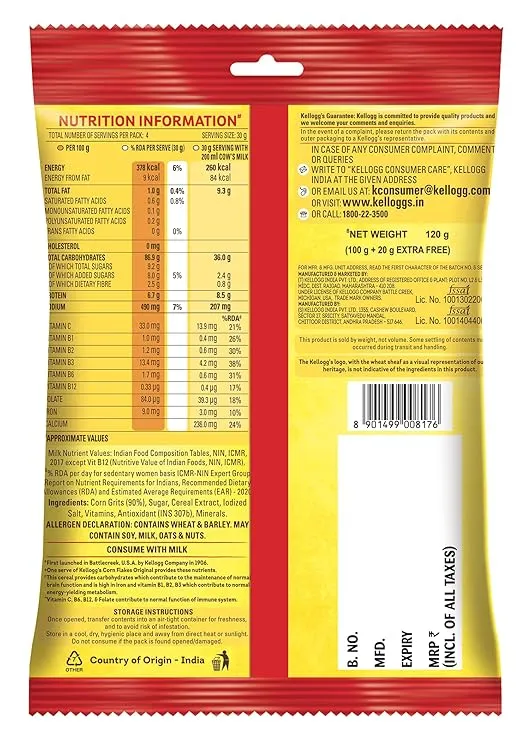 Kelloggs Corn Flakes Original 120 g view 2