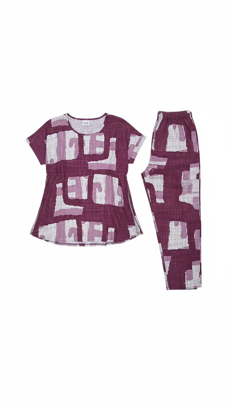 Minelli Nursing Co Ord Set view 3