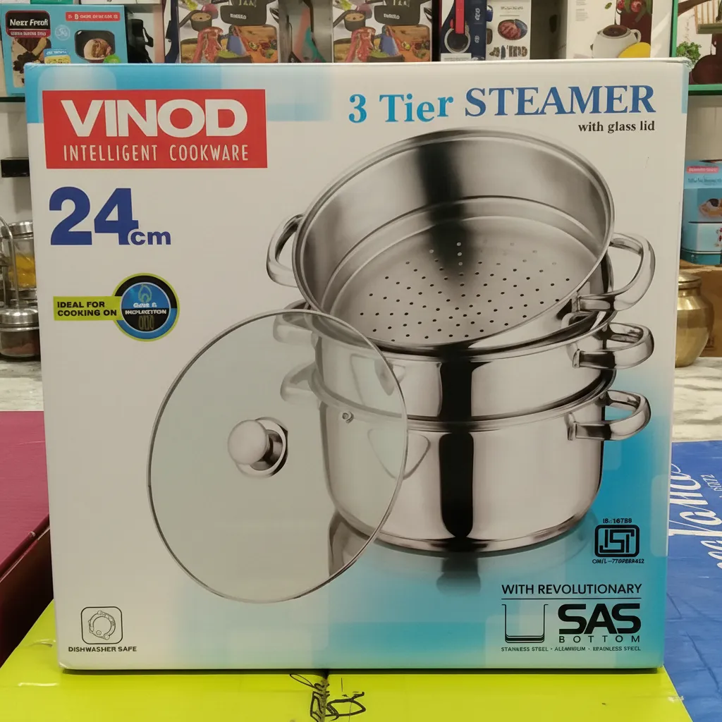 Vinod 3 Tier Steamer
