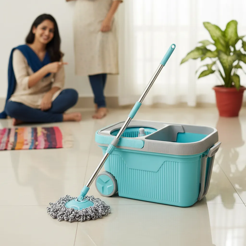 Kol-QRR Easy Clean Mop Bucket Set