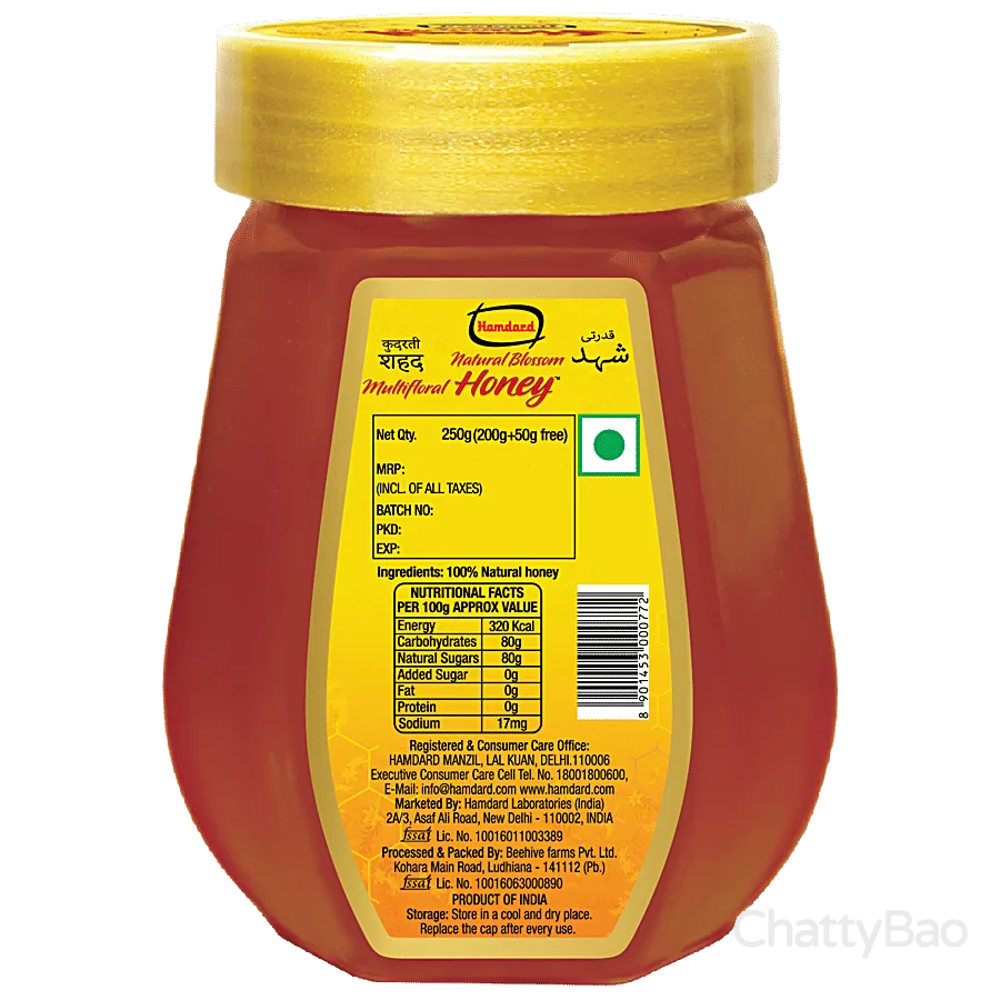 Hamdard Natural Blossom Honey 250 g view 2