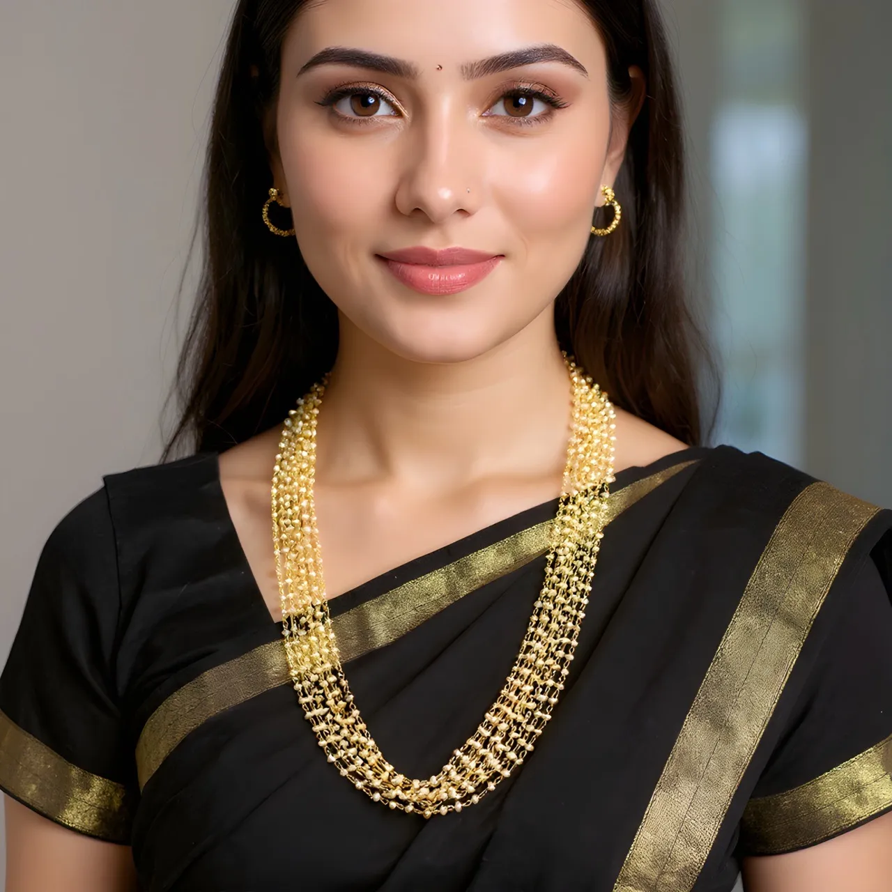 Golden Layered Necklace