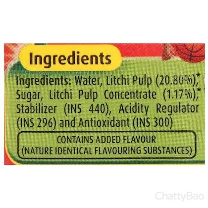 Real Litchi Juice 1 L view 5