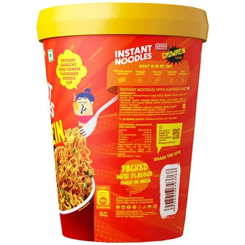 MasterChow Instant Cup Noodles - Chowmein Flavour 100 g view 2