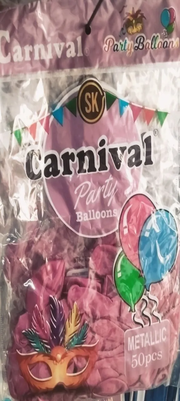 SK Carnival Party Balloons Orange view 4