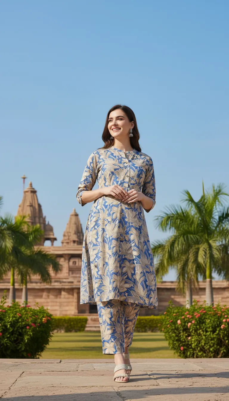 Mine4Nine Maternity Kurta Pant Set 9691