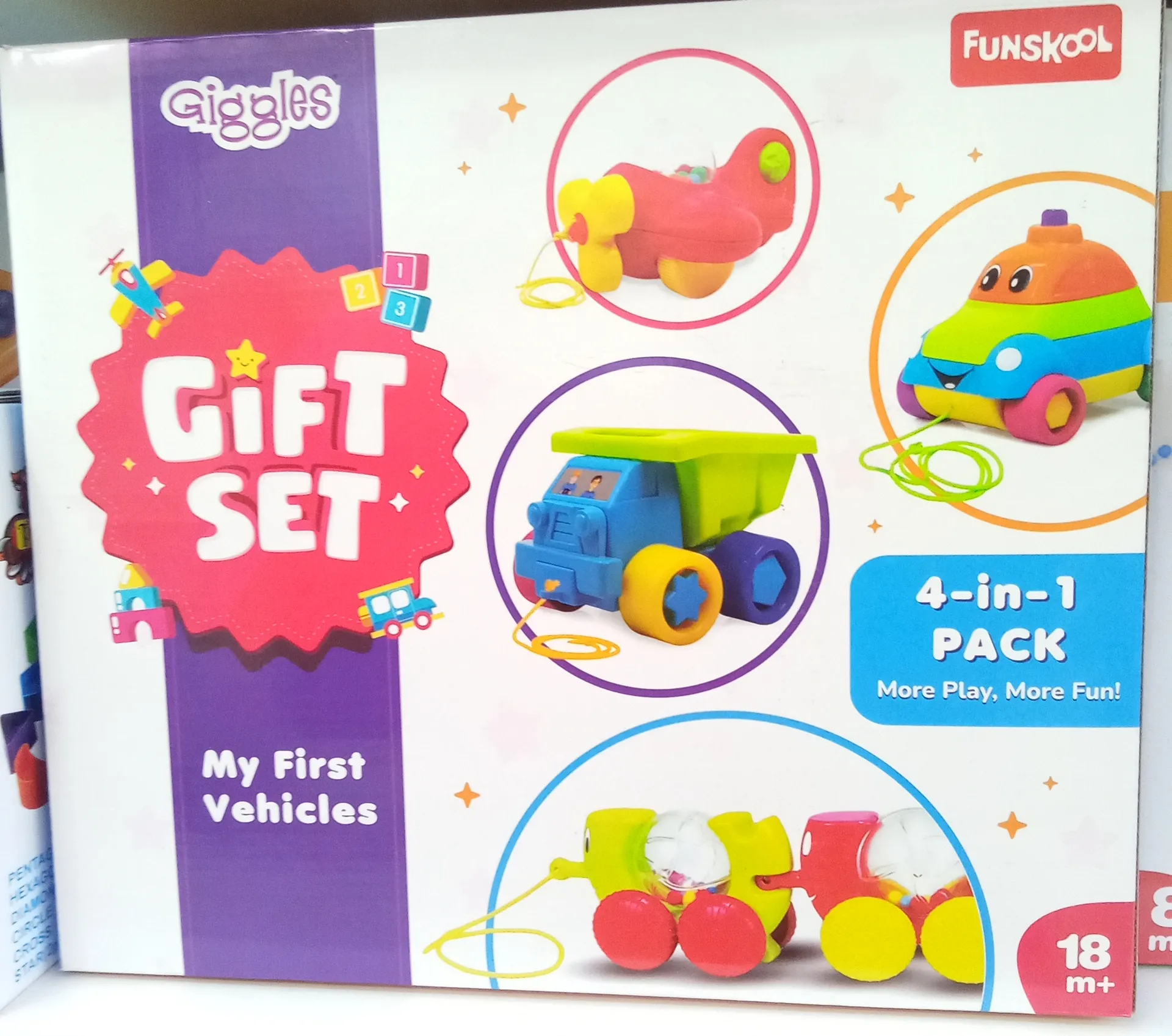 Funskool My First Vehicles Gift Set view 3