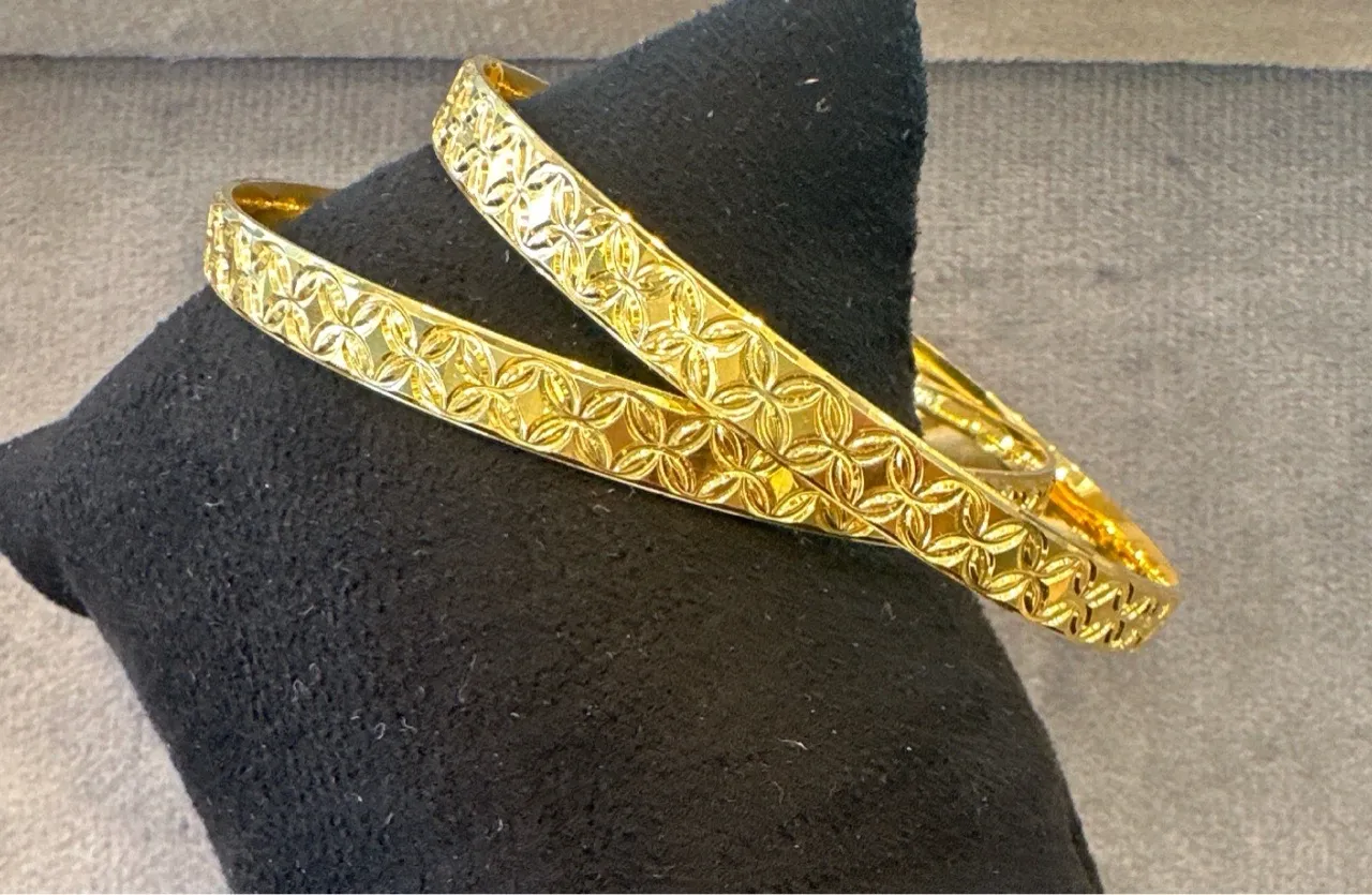 Golden Bangles view 3