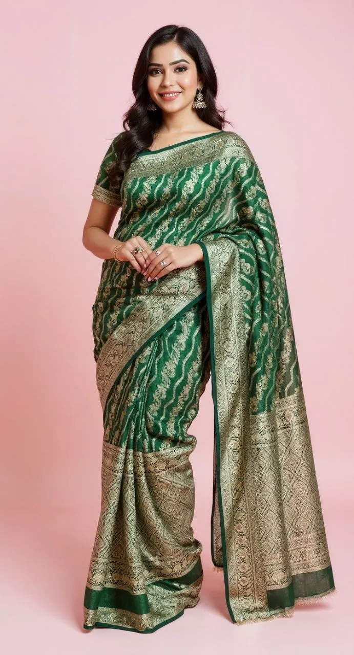 Embroidered Saree view 5
