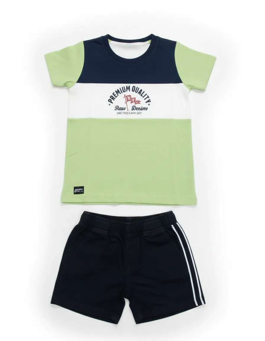 Raw Denim Kids Outfit view 2