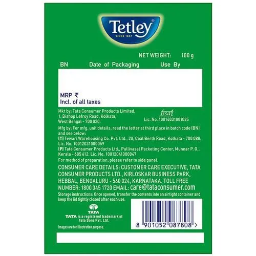 Tetley Long Leaf Green Tea 100 g view 2