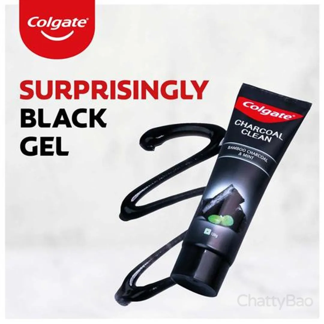 Colgate Charcoal Toothpaste Bamboo Charcoal And Mint 240 g (2 x 120 g) view 4