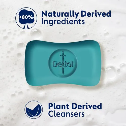 Dettol Cologne Fresh Bathing Soap (Pack of 4 x 150 g each) view 4