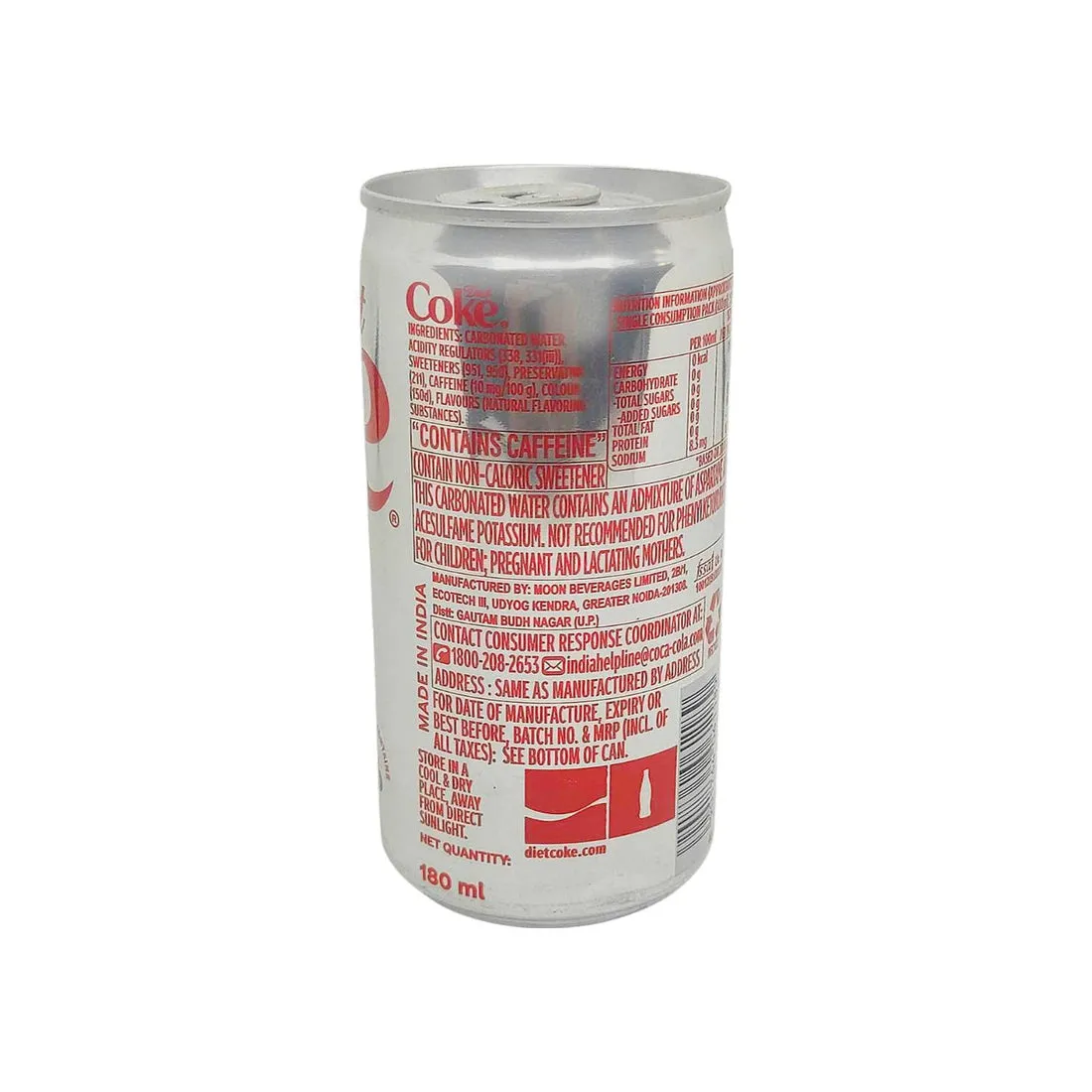 Coca Cola Diet Coke Can 180 ml view 2
