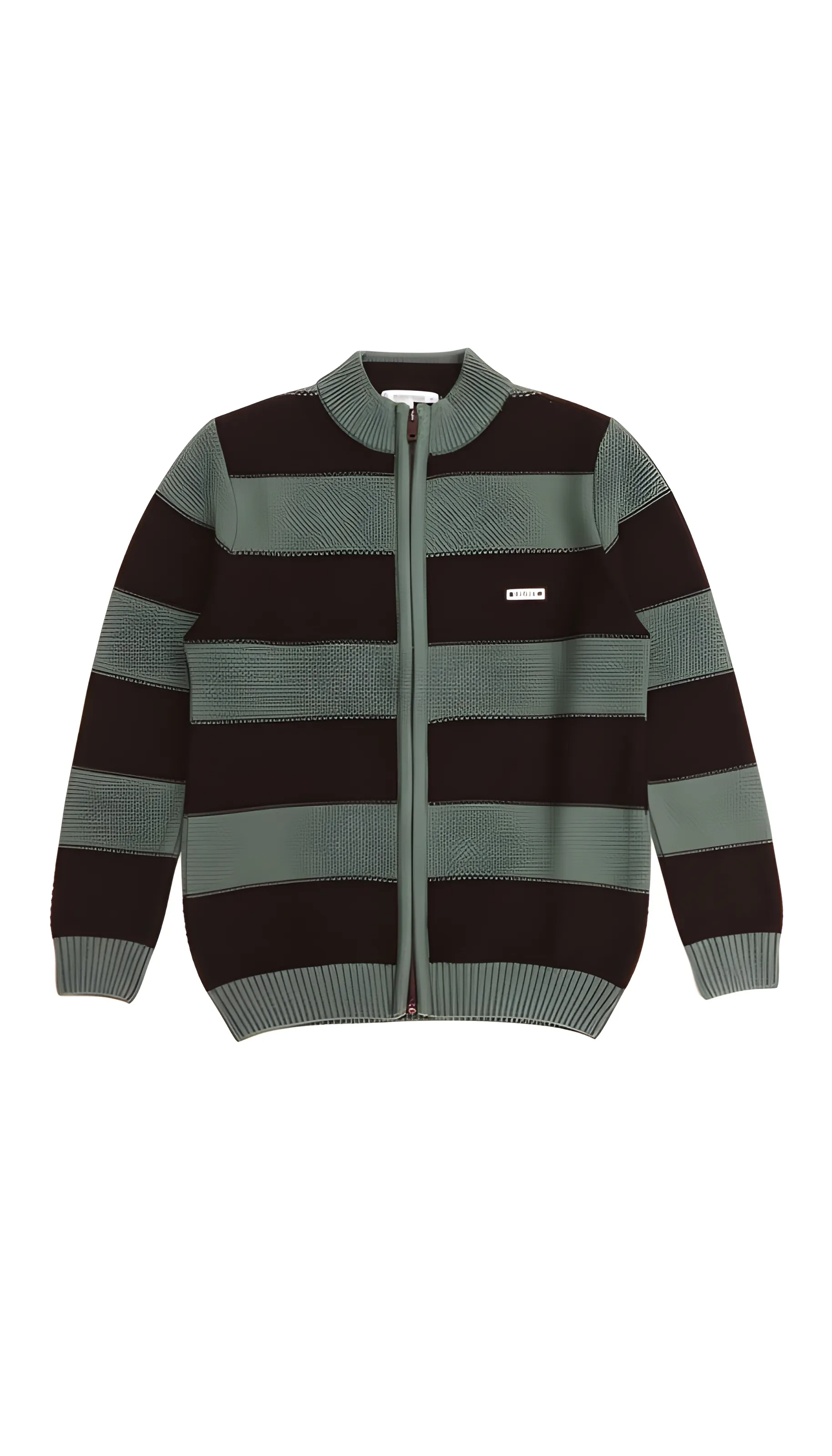 The Mirror Story Zip-Up Sweater view 2