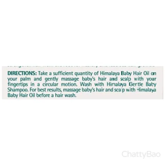 Himalaya Baby Hair Oil 200 ml view 3