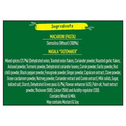 Maggi Pazzta Masala Penne - 100% Suji/ Rawa 75 g view 2
