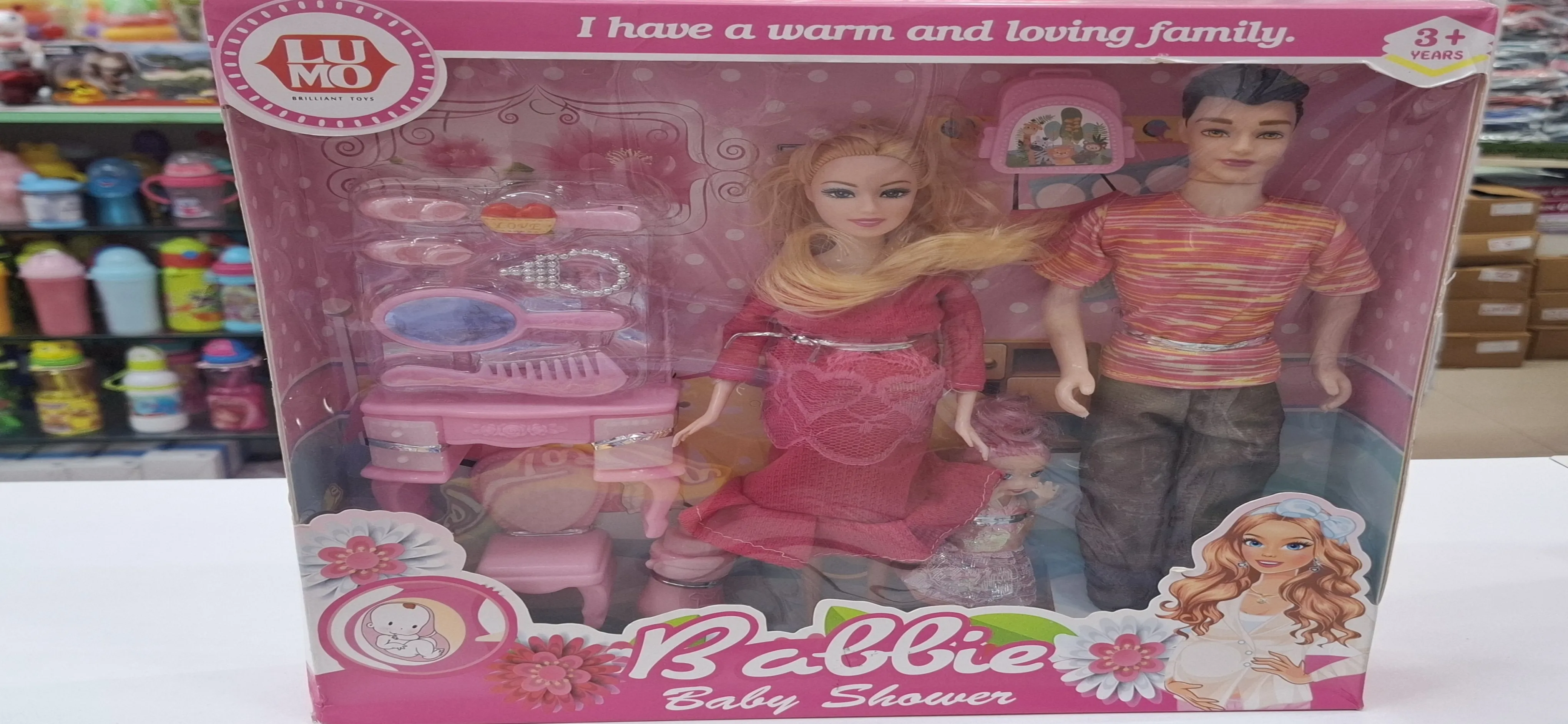 Lu Mo Doll Family Set view 2
