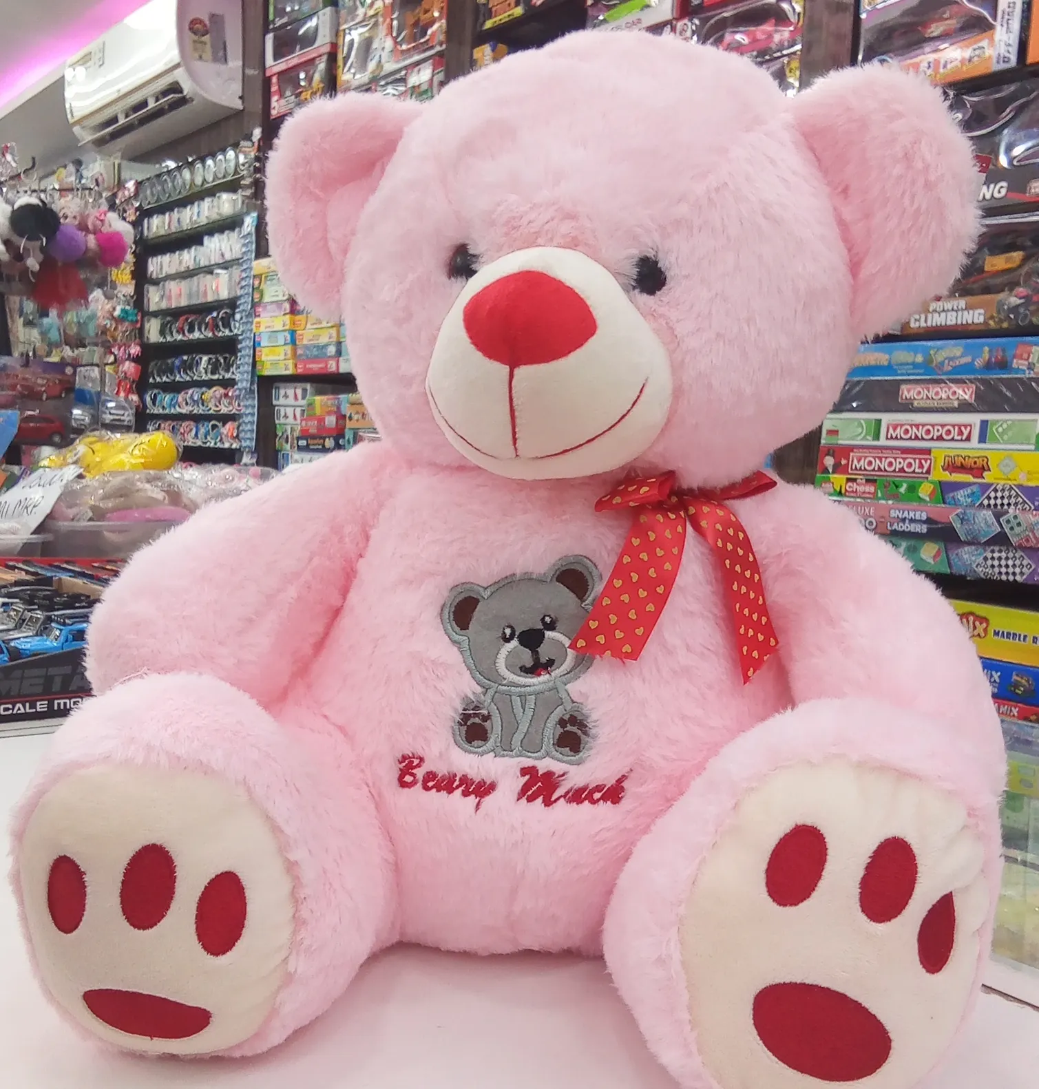 Pink Teddy Bear view 2