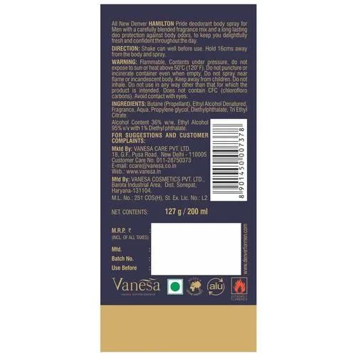 Denver Deo Pride 200 ml view 2