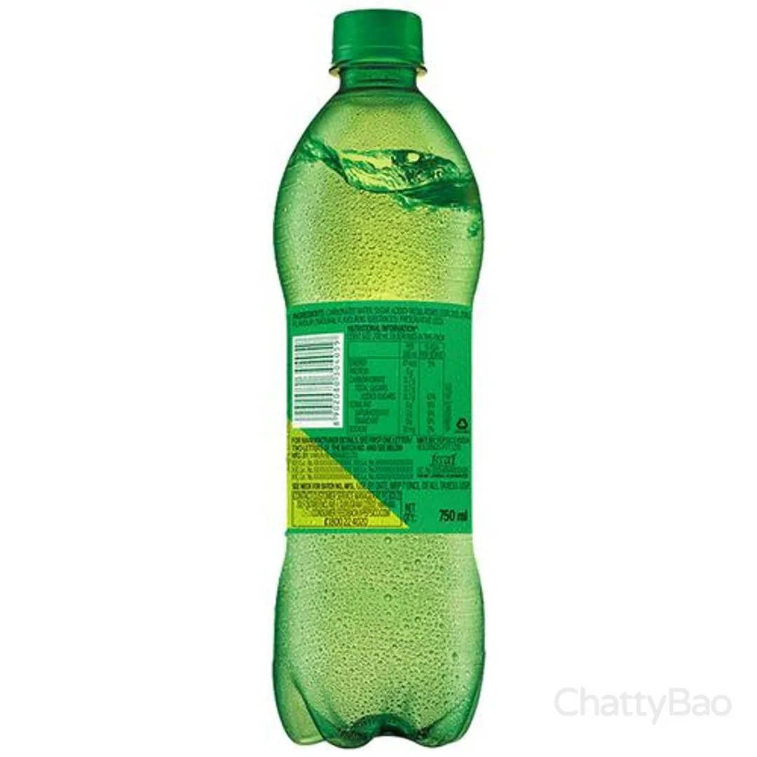 7 Up Soft Drink 750 ml view 2