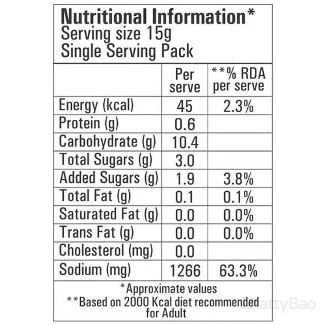 Chings Secret Hot & Sour Instant Soup 15 g view 3
