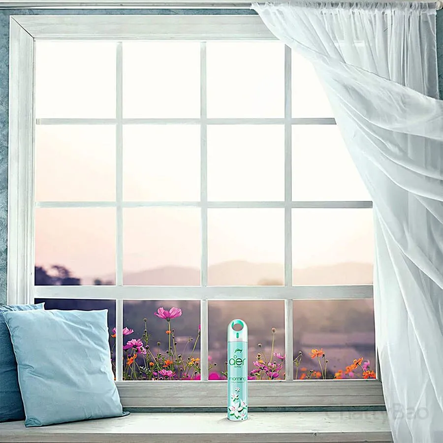 Godrej Aer Room Freshener Spray - Morning Misty Meadows 220 ml view 5