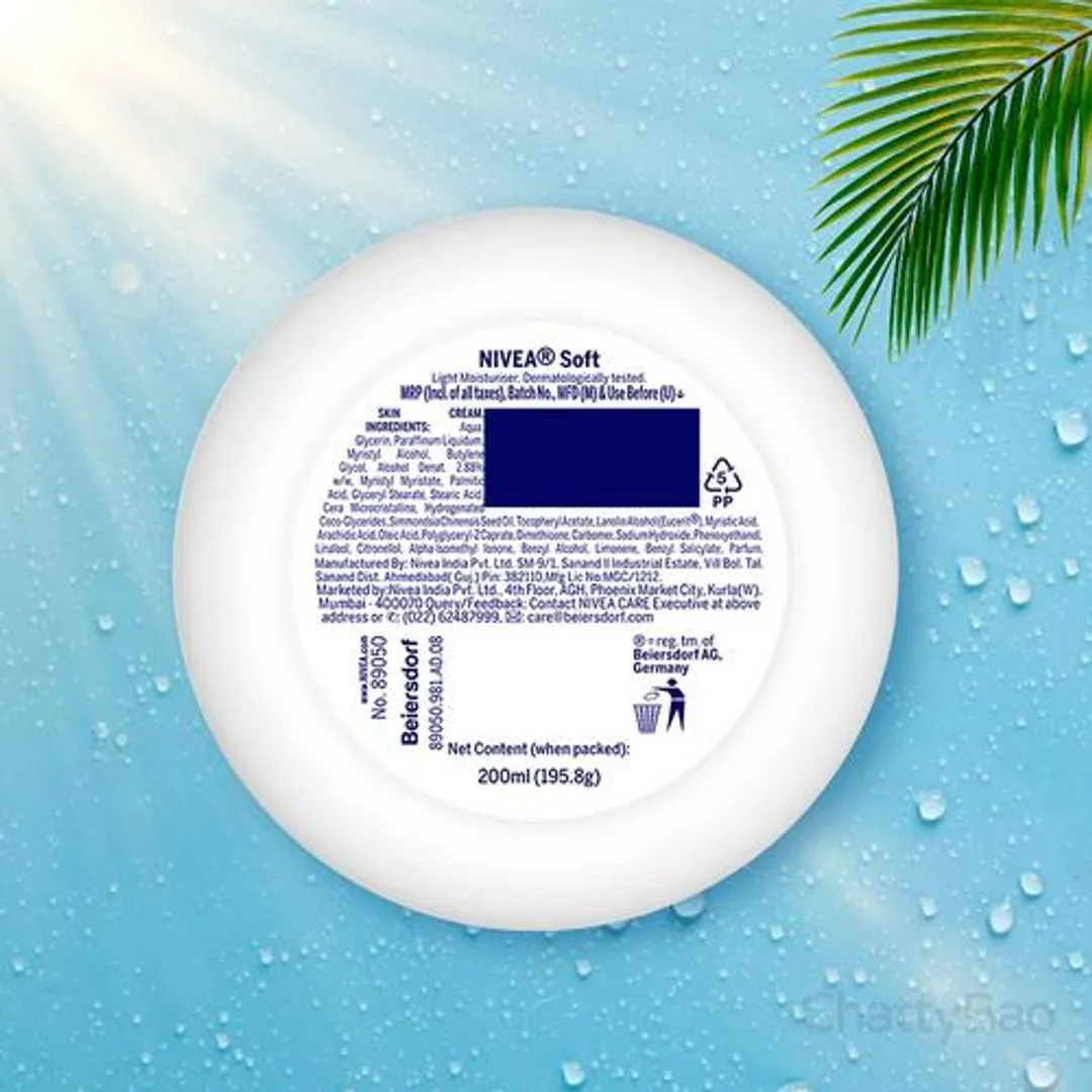 NIVEA Soft Light Moisturizer 200 ml view 2