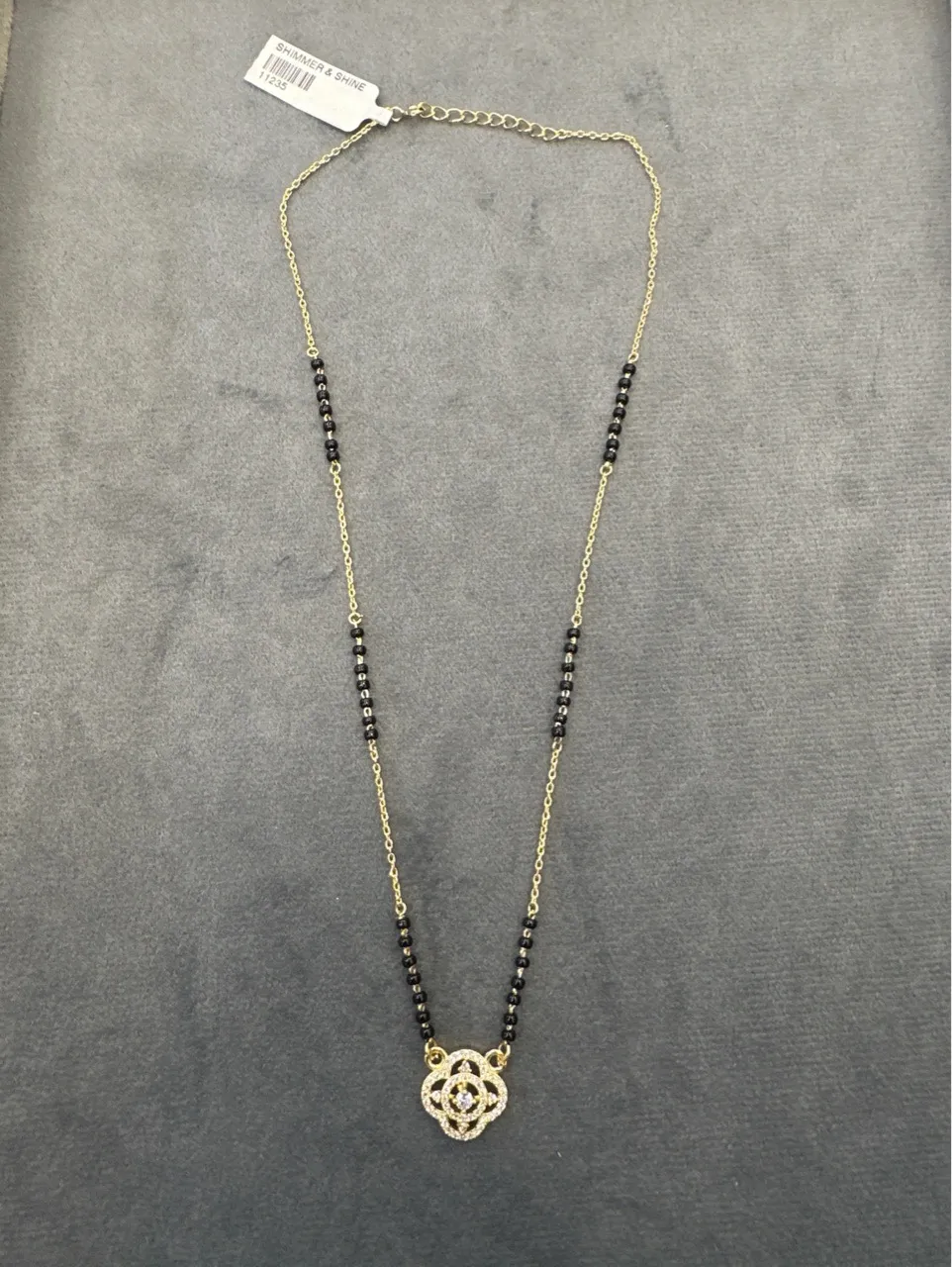 Shimmer & Shine Golden Mangalsutra view 2