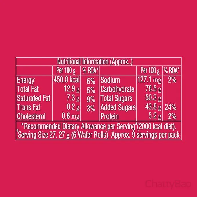 Dukes Waffy Strawberry Roll 250 g view 3