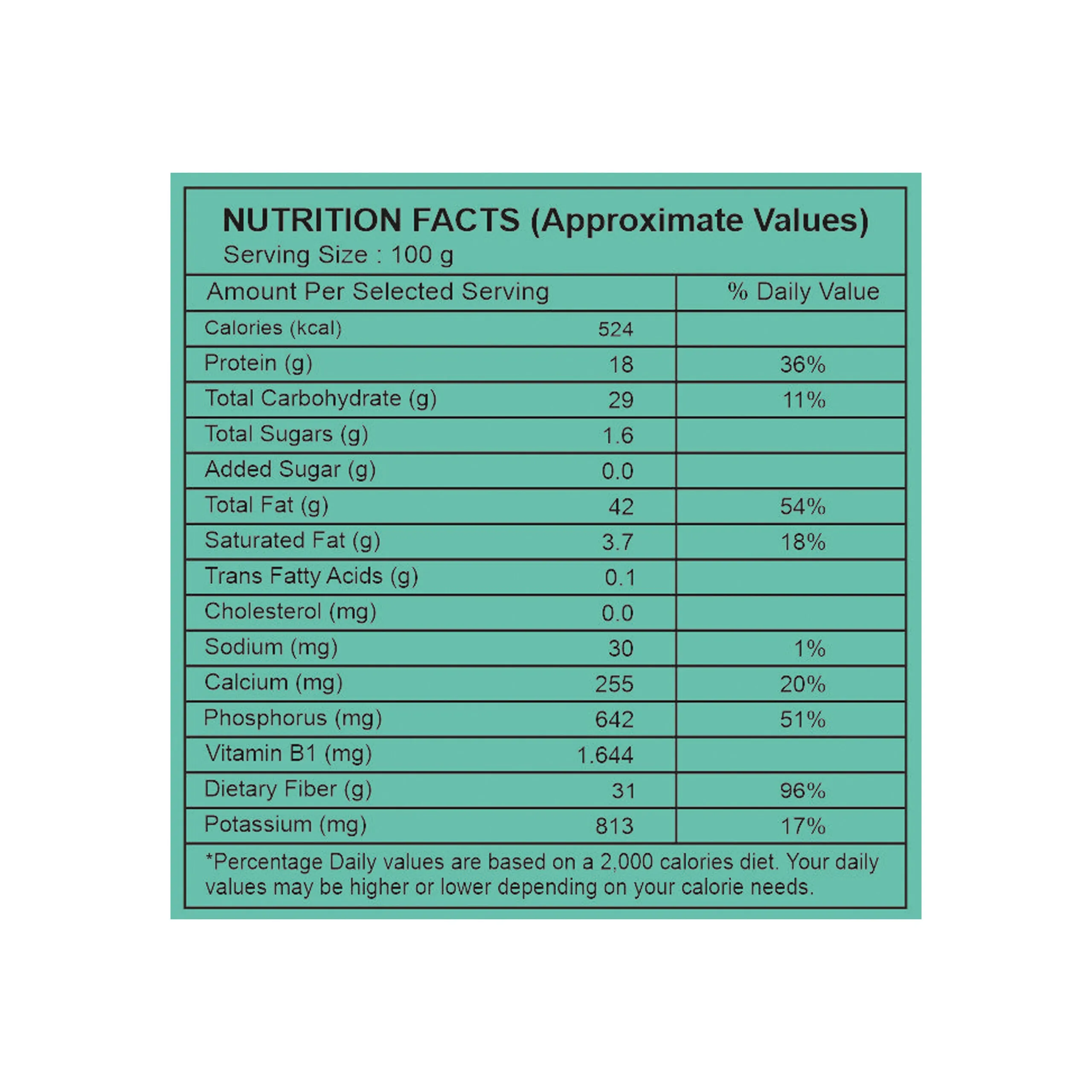 Tulsi Fit & Yum Chia Seeds 200 g view 3
