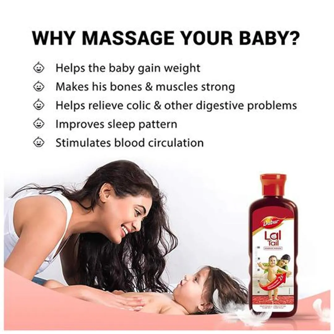 Dabur Lal Tail - Ayurvedic Massage Oil 50 ml view 3