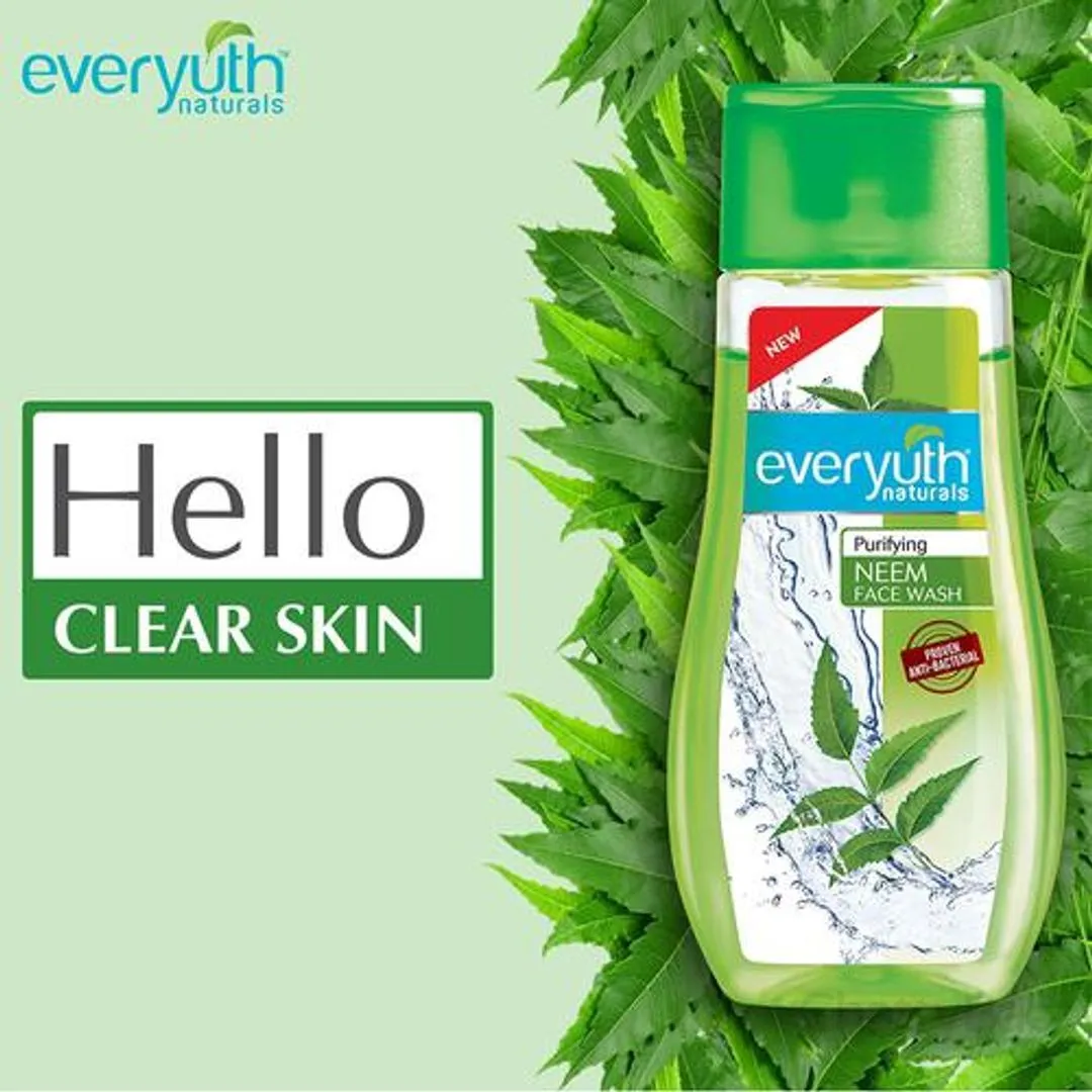 Everyuth Naturals Purifying Face Wash - Neem 50 g view 3