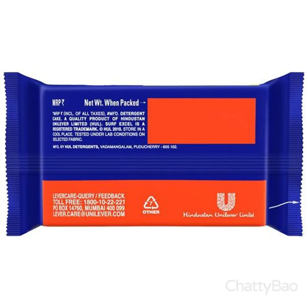 Surf Excel Detergent Bar 80 g view 2