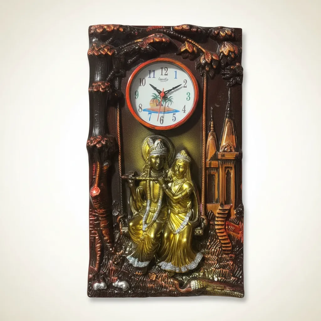 Decorative Religious Wall Clock