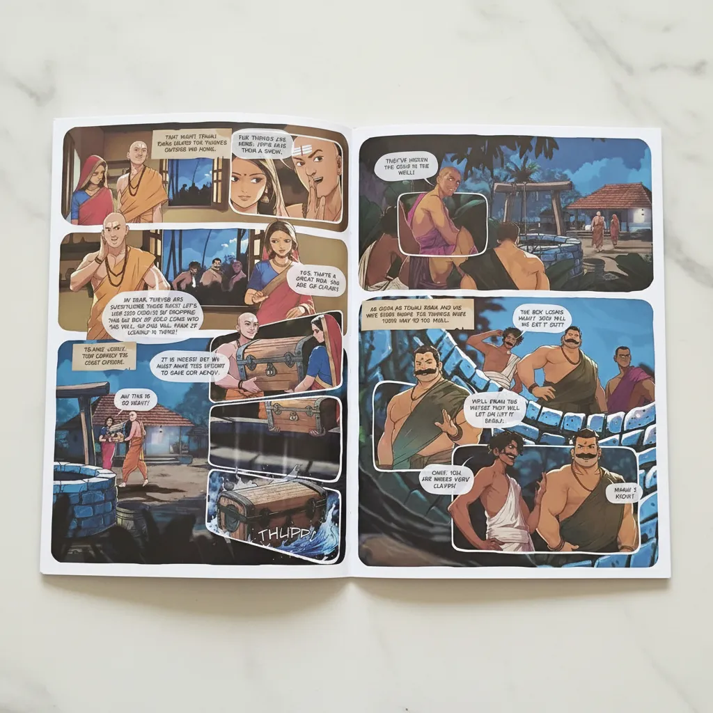 Tenali Rama Comic Book view 2