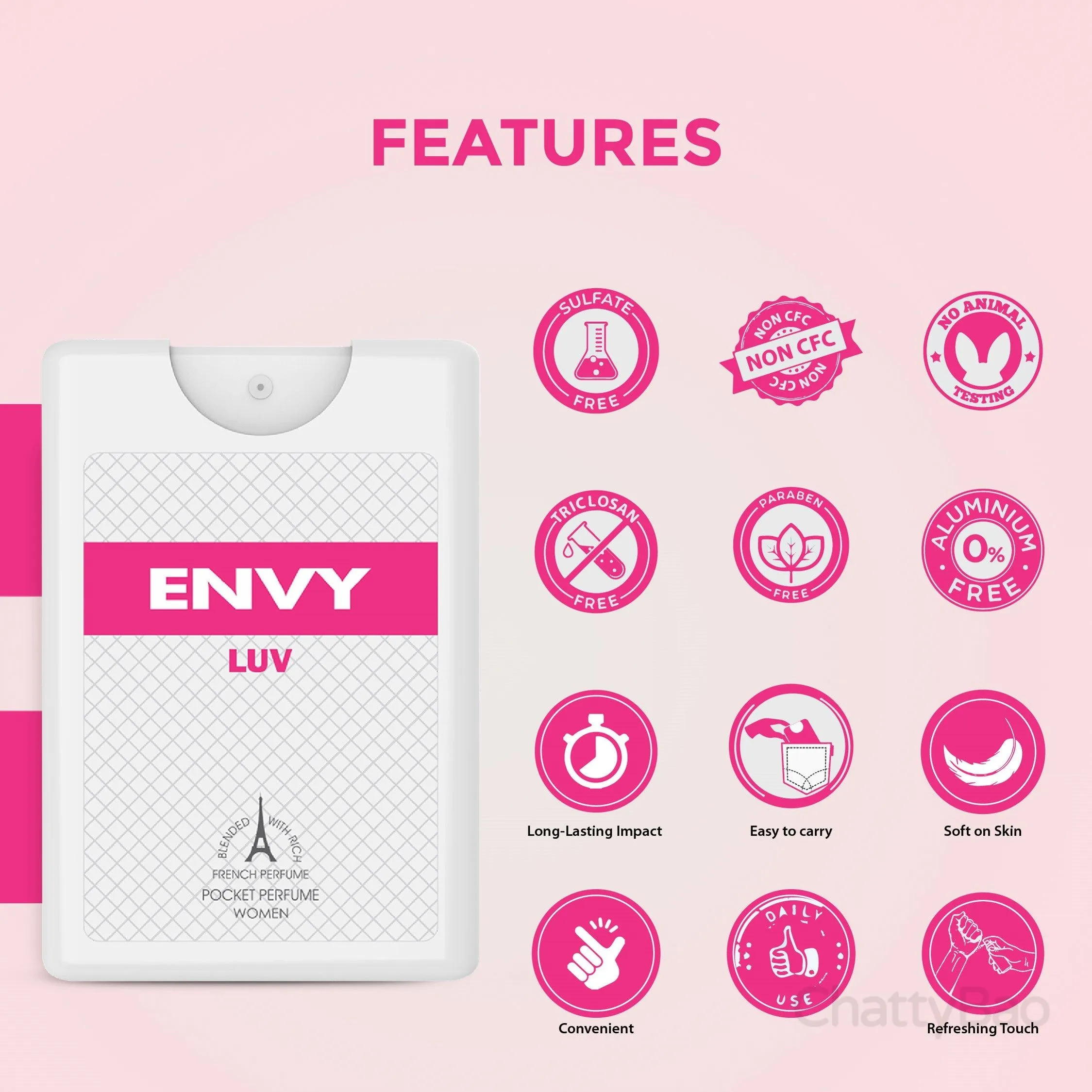 Envy Pocket Perfume Luv 18ml view 2