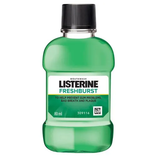 Listerine Mouthwash Liquid Fresh Burst 80 ml view 2