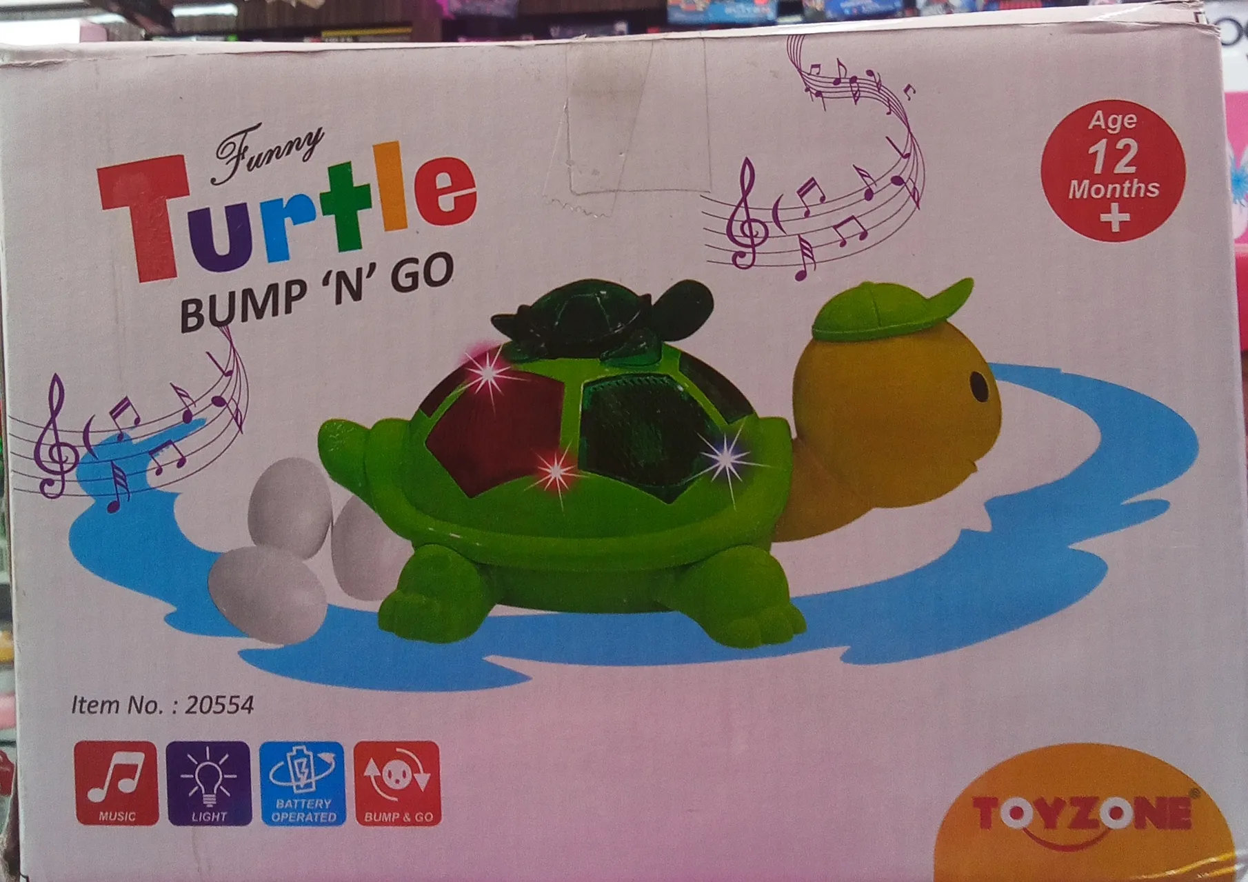 Funny Turtle Bump N’ Go view 2