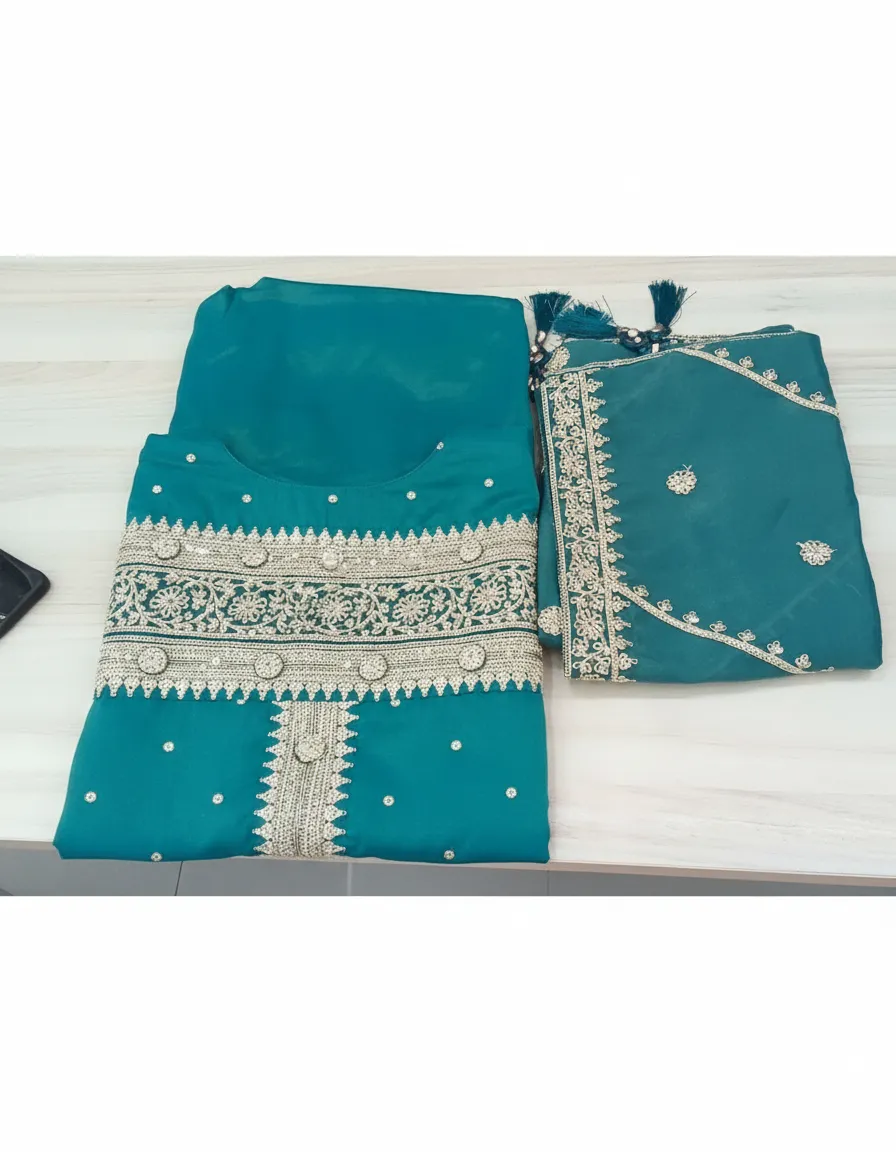 Zola Party Wear Chudidar Set view 2