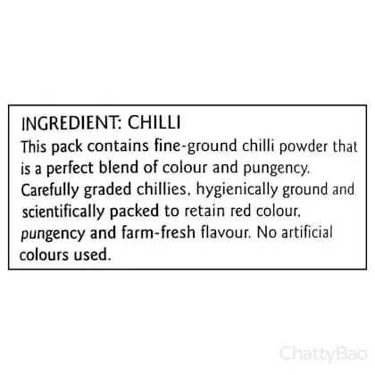 Everest Tikhalal Chilli Powder 500 g view 5