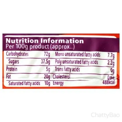 Britannia Bourbon Biscuit 150 g view 3