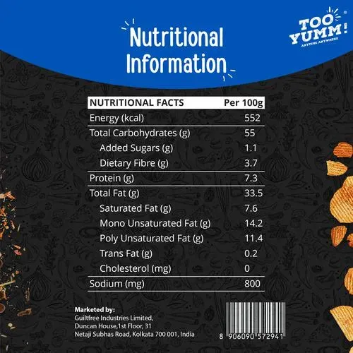 Too Yumm Potato Chips - Indian Masala 52 g view 3