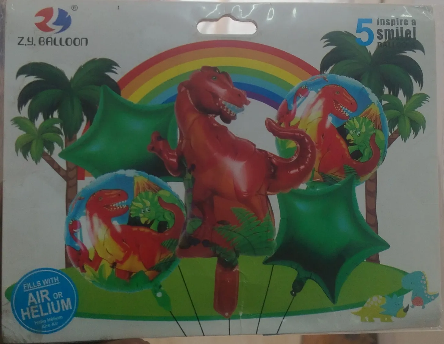 Z.Y. Balloon Dinosaur Themed Balloons view 2