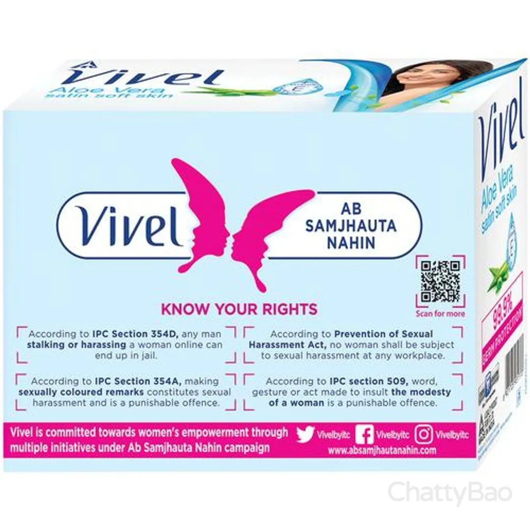 Vivel Aloe Vera Soap (4 x 150 g) view 2