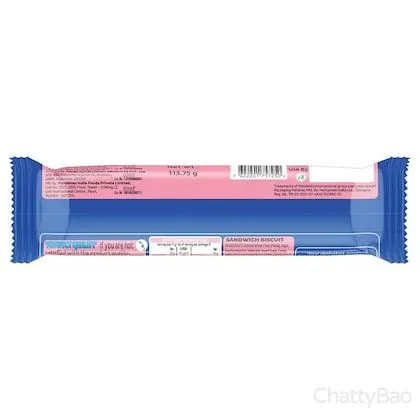 Cadbury Oreo Strawberry Flavour Biscuit 113 g view 2